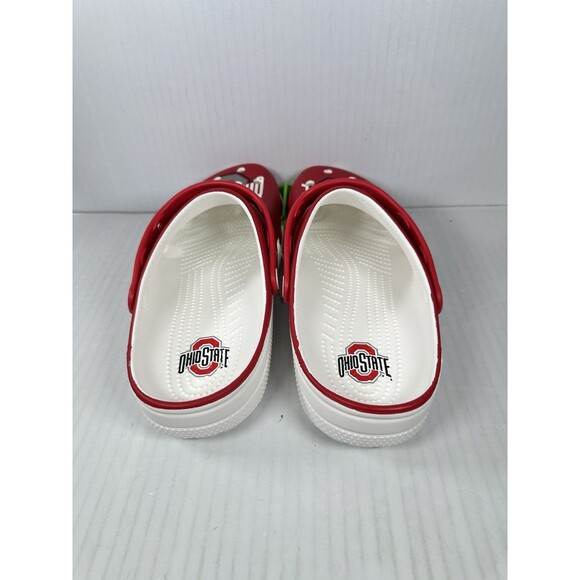 Crocs THE Ohio State Classic Clog Red Men’s Size 10 Brand New! main image 4